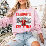 Trump I'll Be Home For Christmas Sweatshirt, Humorous Trummp T-Shirt, Trum Christmas Sweater, Trum Won Shirt, Republican Shirt, Trum Xmas Sweatshirt
