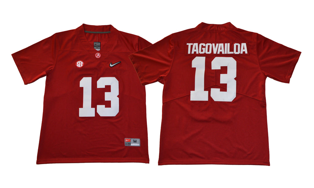 Tua Tagovailoa 13 Burgundy 2018 Diamond Edition