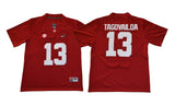 Tua Tagovailoa 13 Burgundy 2018 Diamond Edition