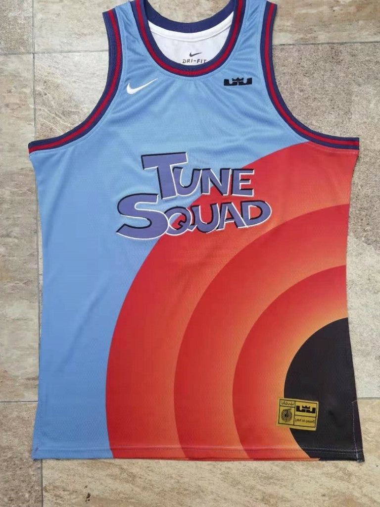 Tune Squad #6 James James Tune Squad 2 6# Blue Embroidered Style 8