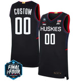 UConn Huskies 2023 Final Four College Basketball Limited Custom Jersey – Black