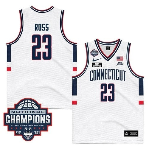 UConn Huskies #23 Jayden Ross 2024 National Champions Patch