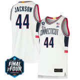UConn Huskies #44 Andre Jackson 2023 Final Four College Basketball Limited Jersey – White