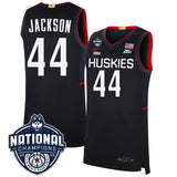 UConn Huskies #44 Andre Jackson 2023 National Champions College Basketball Limited Jersey – Black