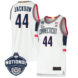 UConn Huskies #44 Andre Jackson 2023 National Champions College Basketball Limited Jersey – White