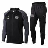 UEFA GREY SLEEVE LONG ZIP TRAINING SUIT