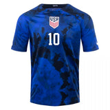 USA 10 Christian Pulisic Away Style 2