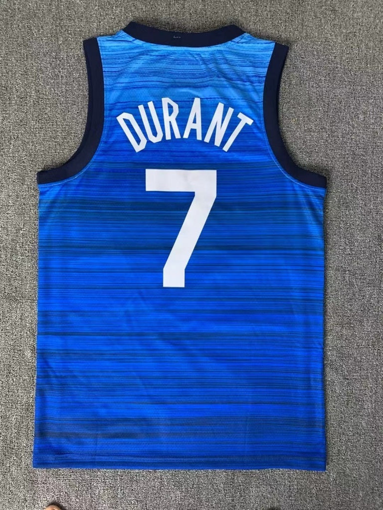 USA Dream Team 14 #7 Durant Tokyo Olympics Team USA Blue Style 7