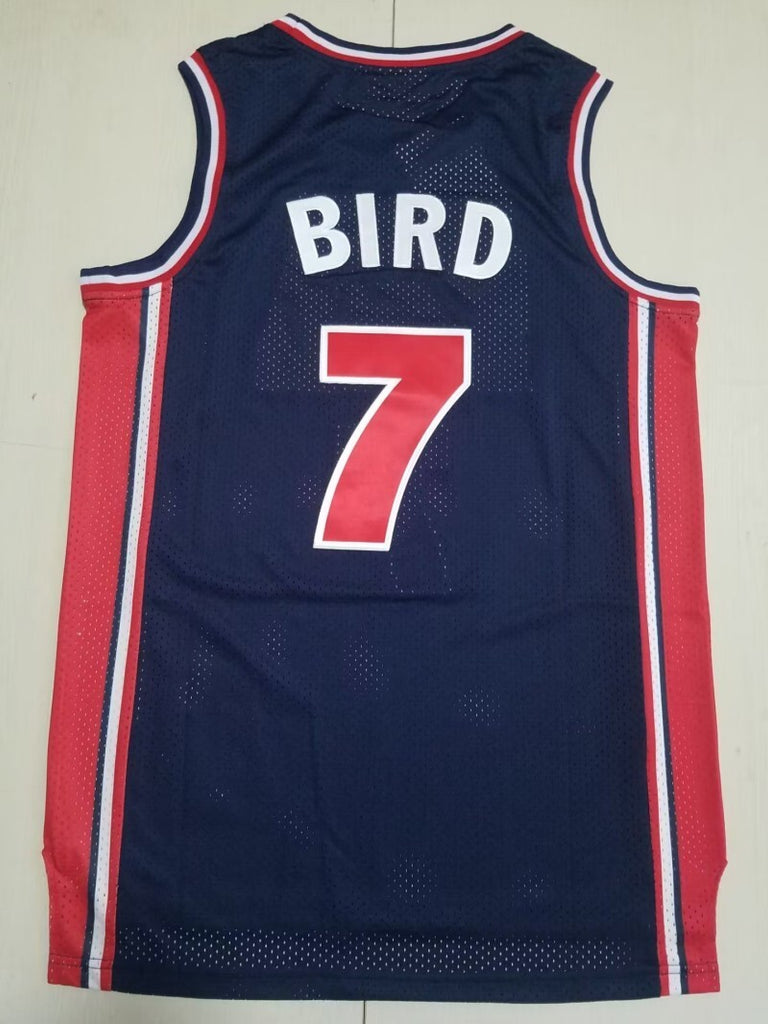 USA #7 Bird Dream Team Blue 7 Retro s-xxl Style 1