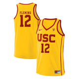 USC Fleming 12 Yellow Basketball
