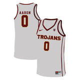 USC Trojans Aaron 0 White Basketball