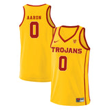 USC Trojans Aaron 0 Yellow Basketball