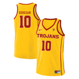 USC Trojans DeRozan 10 Yellow Basketball