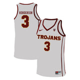 USC Trojans Henderson 3 White Basketball