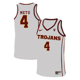 USC Trojans Metu 4 White Basketball
