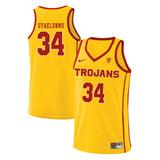 USC Trojans Uyaelunmo 34 Yellow Basketball