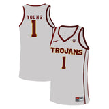 USC Trojans Young 1 White Basketball