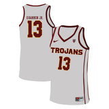 USC Trojans 'O'Bannon Jr.13 White Basketball