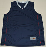 Uconn Blank Navy Front