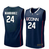 Uconn Huskies MANRIQUEZ 24 Men Blue