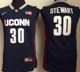Uconn Huskies #30 Breanna Stewart Blue