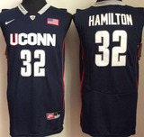 Uconn Huskies #32 Richard Hamilton Blue