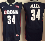 Uconn Huskies #34 Ray Allen Blue