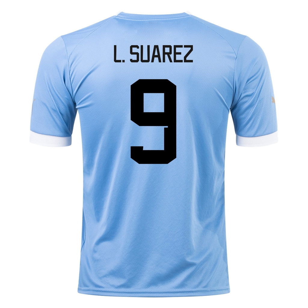 Uruguay 9 Luis Suárez Home Style 1