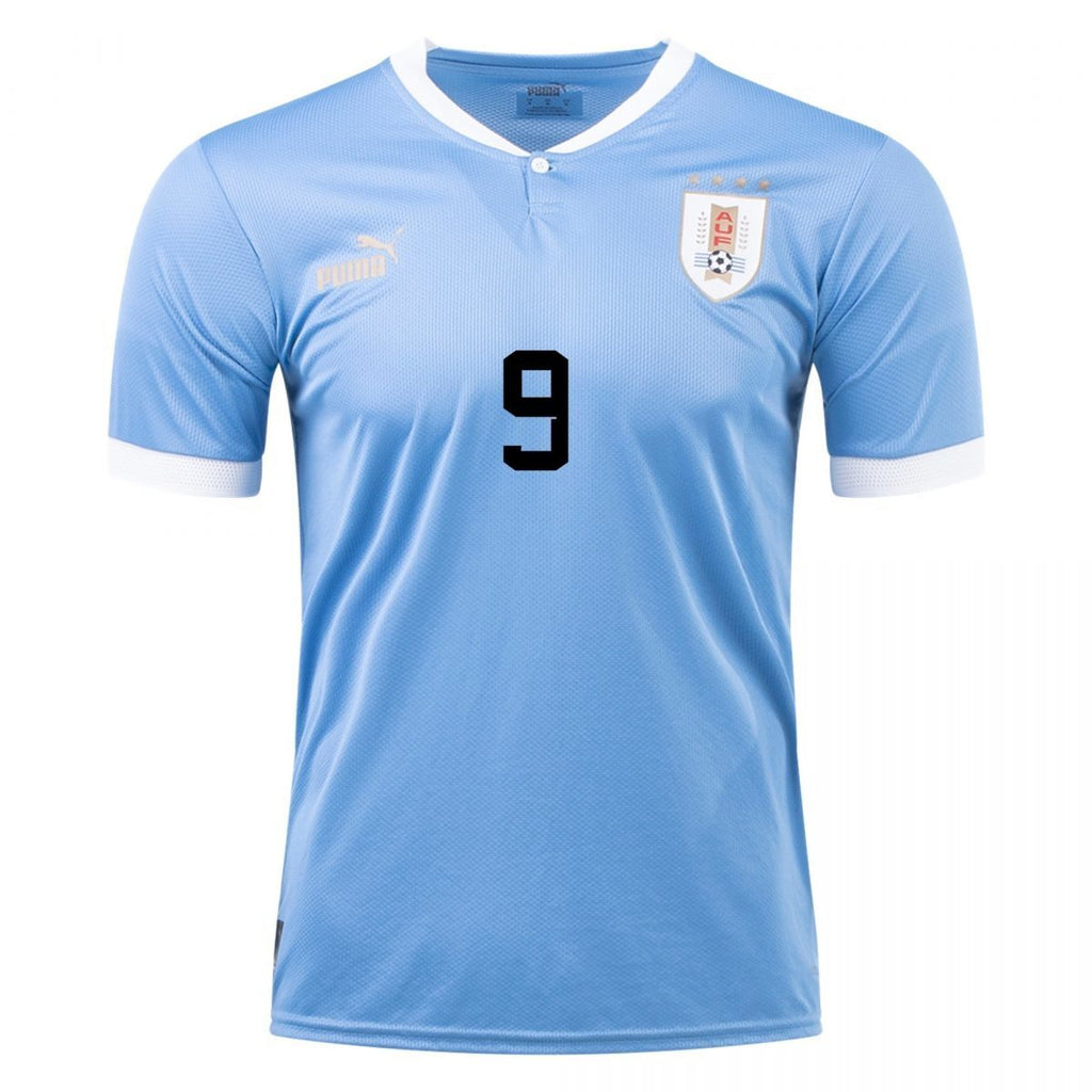 Uruguay 9 Luis Suárez Home Style 2