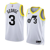 Utah Jazz #3 Keyonte George 2023 NBA Draft Men White Jersey 2022-2023 Association Edition