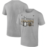 Vegas Golden Knights Heather Gray 2023 Stanley Cup Champions Locker Room T-Shirt