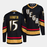 Vegas Golden Knights #15 Noah Hanifin Reverse Retro 2.0 Black