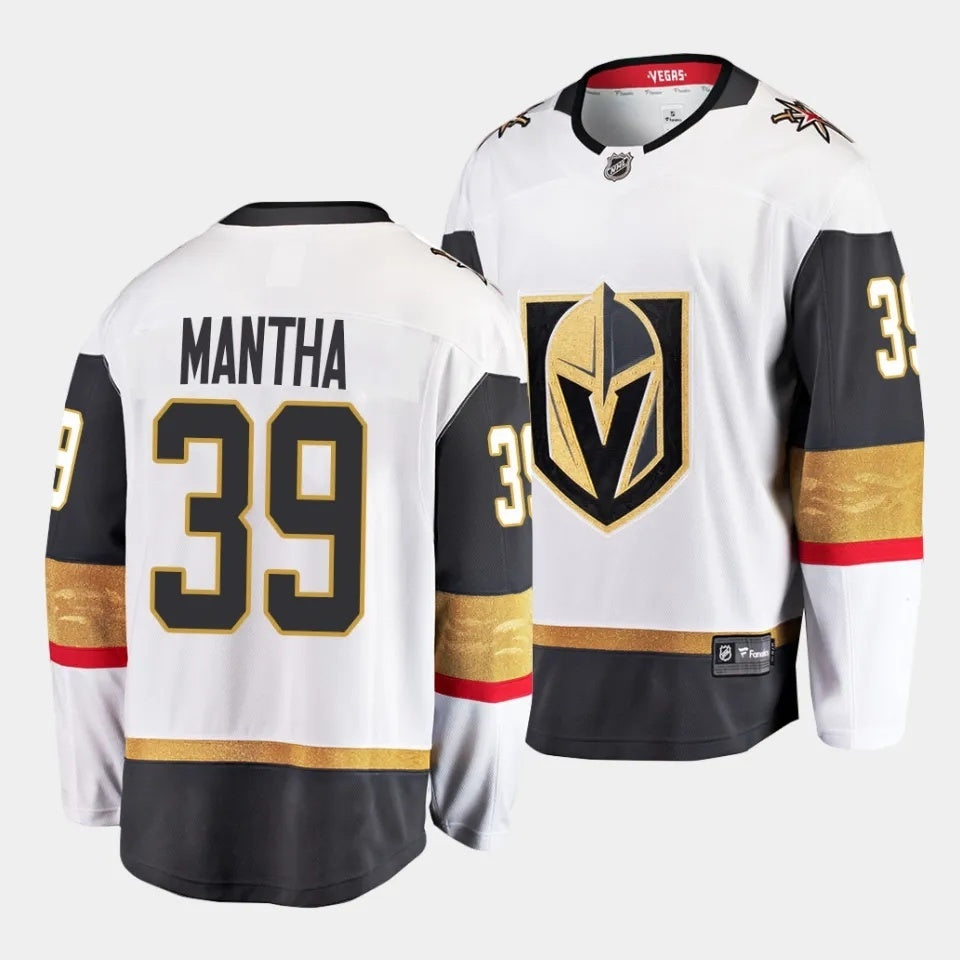 Vegas Golden Knights #39 Anthony Mantha Away White Jersey