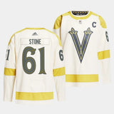 Vegas Golden Knights #61 Mark Stone 2024 NHL Winter Classic Jersey - Cream
