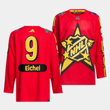 Vegas Golden Knights #9 Jack Eichel 2024 NHL All-Star Game Red