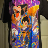 Vegeta mono T-shirt Cotton Black Casual
