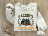 Ver2 Hagrid's Pumpkin Patch Sweatshirt, Fall Halloween pumpkin crewneck