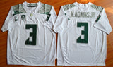 Vernon Adams Jr #3 White