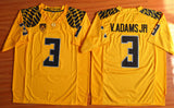 Vernon Adams Jr #3 yellow