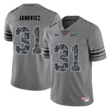 Vic Janowicz 31 Pattern Dark Gray
