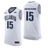 Villanova Wildcats Arcidiacono 15 White