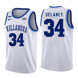 Villanova Wildcats Delaney 34 Crew Neck White
