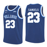 Villanova Wildcats Samuels 23 Crew Neck Navy