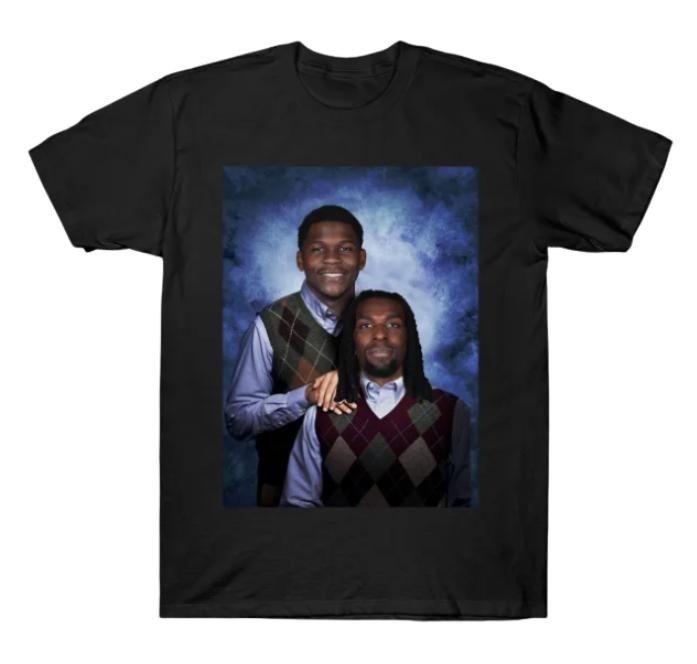 Vintage 90s Naz Reid Anthony Edwards Basketball Retro, Funny Graphic T-Shirt Gift For Fan, Short Sleeve, Menswear Top Underwear Streetwear