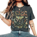 Vintage Butterfly & Moth T-Shirt, Cottagecore Aesthetic, Unisex T-Shirt