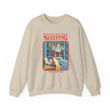 Vintage Creepy Santa Sweatshirt Christmas Party Funny Retro Graphic Sweatshirt