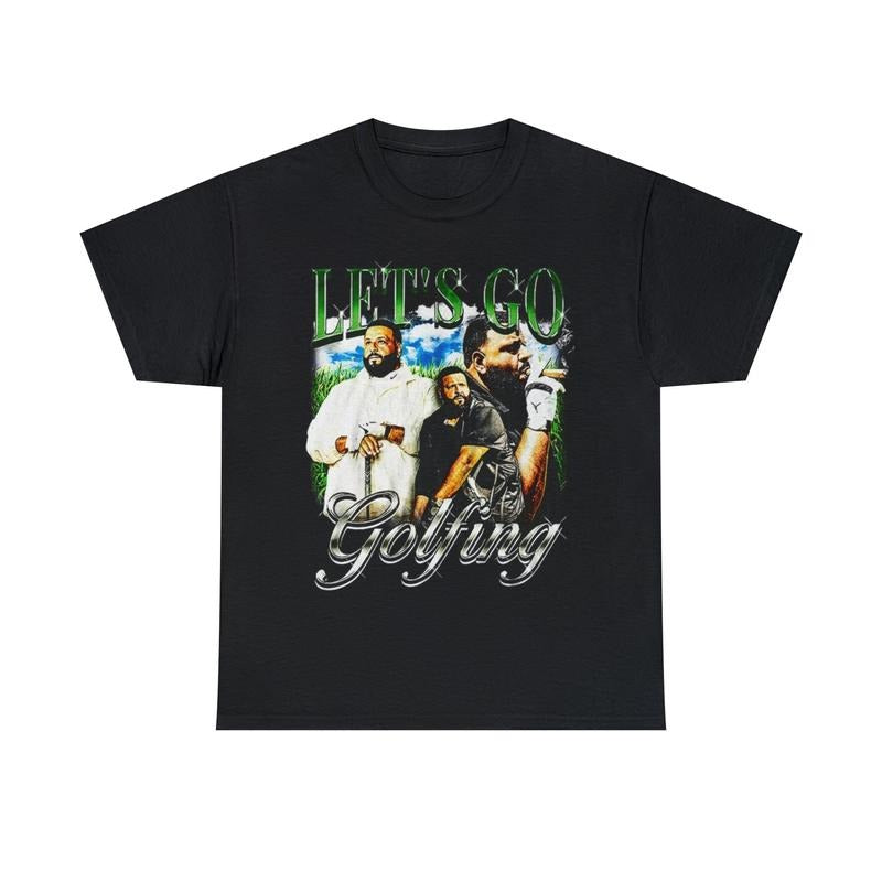Vintage DJ Khaled Let's Go Golfing Vintage T-Shirt, DJ Khaled T-Shirt, DJ Khaled 90s Rap Hip Hop shirt Rap Tee Gift Dj09 T-Shirt