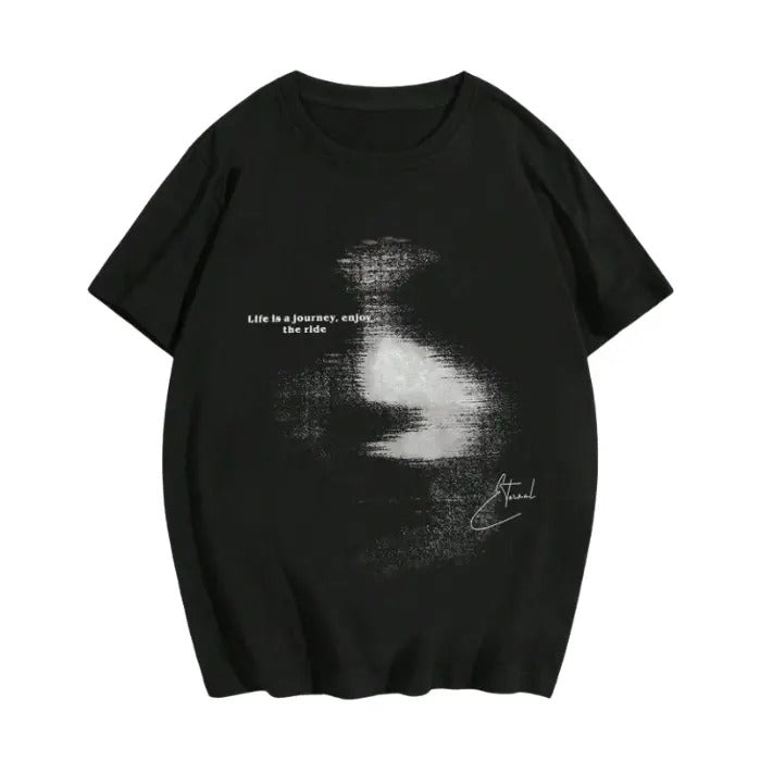 Vintage Grunge Punk Men's Short Sleeve Graphic Tee, Sweatshirt, Hoodie Gift For Women Top Womenswear Underwear Cotton Polyester T-Shirt