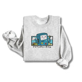 Vintage Time Adventure Anime Cartoon Embroidered Graphic Tee, Sweatshirt, Hoodie Gift For Women Top Womenswear Underwear Cotton Polyester