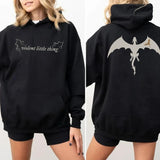 Violent Little Thing Sweatshirt Unisex Fourth Wing Basgiath War Collage Dark Academia, Xaden Riorson Sweater, Iron Flame Bookish Bookworm Tee, Unisex Sweater Pullover Tee